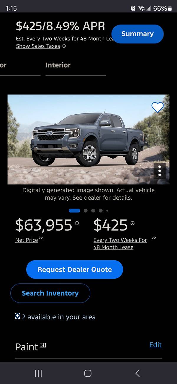 Ford Ranger Ranger 2.7L V6? What is your build date? Screenshot_20240621_131518_Firefox