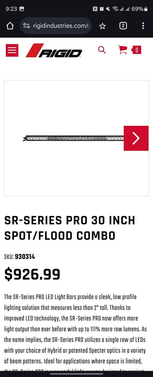 Ford Ranger Rigid Light-Bar behind grill no cutting? Screenshot_20240905_092301_Chrome