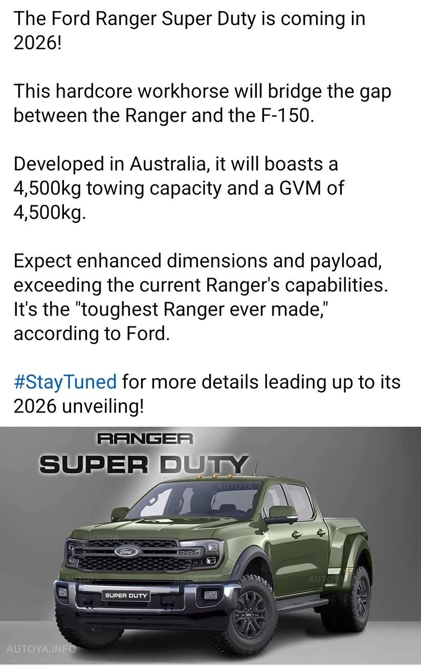 Ford Ranger Ranger Super Duty Screenshot_20241122_202428_Facebook