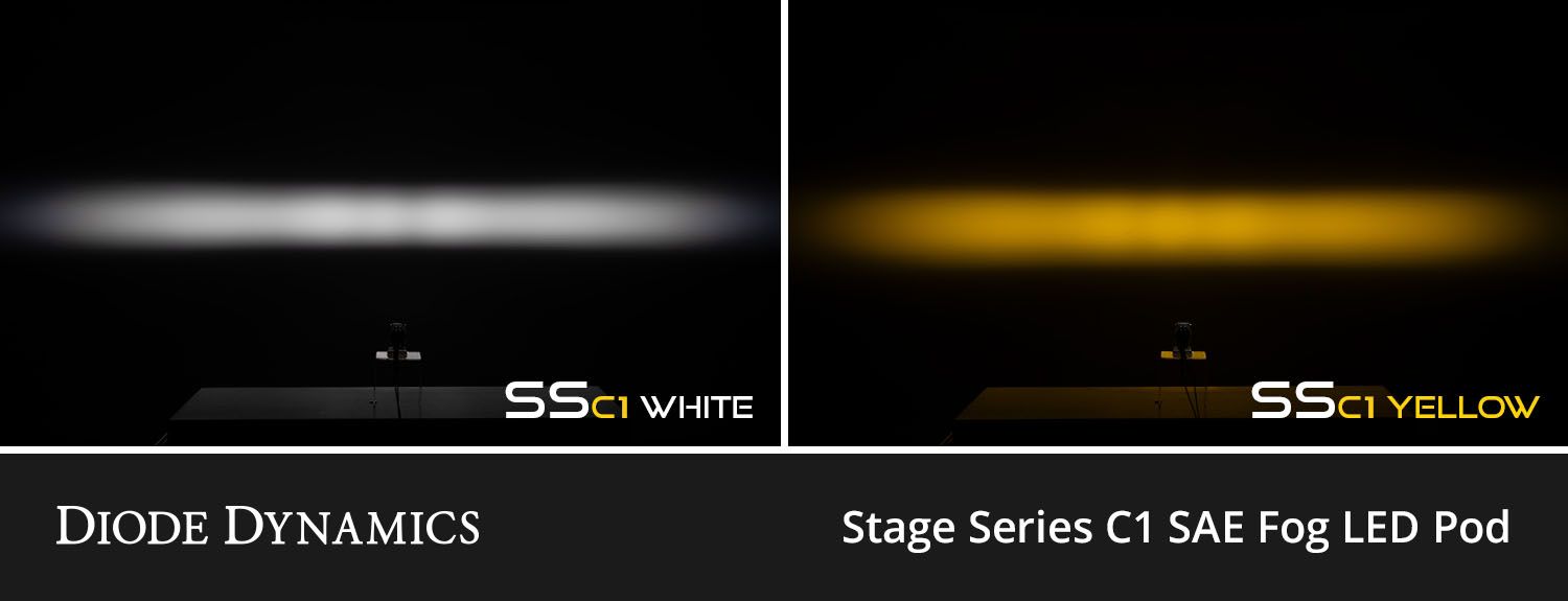 Ford Ranger Diode Dynamics SSC1 LED Fog Light Kit ssc1fog-1080_217871_