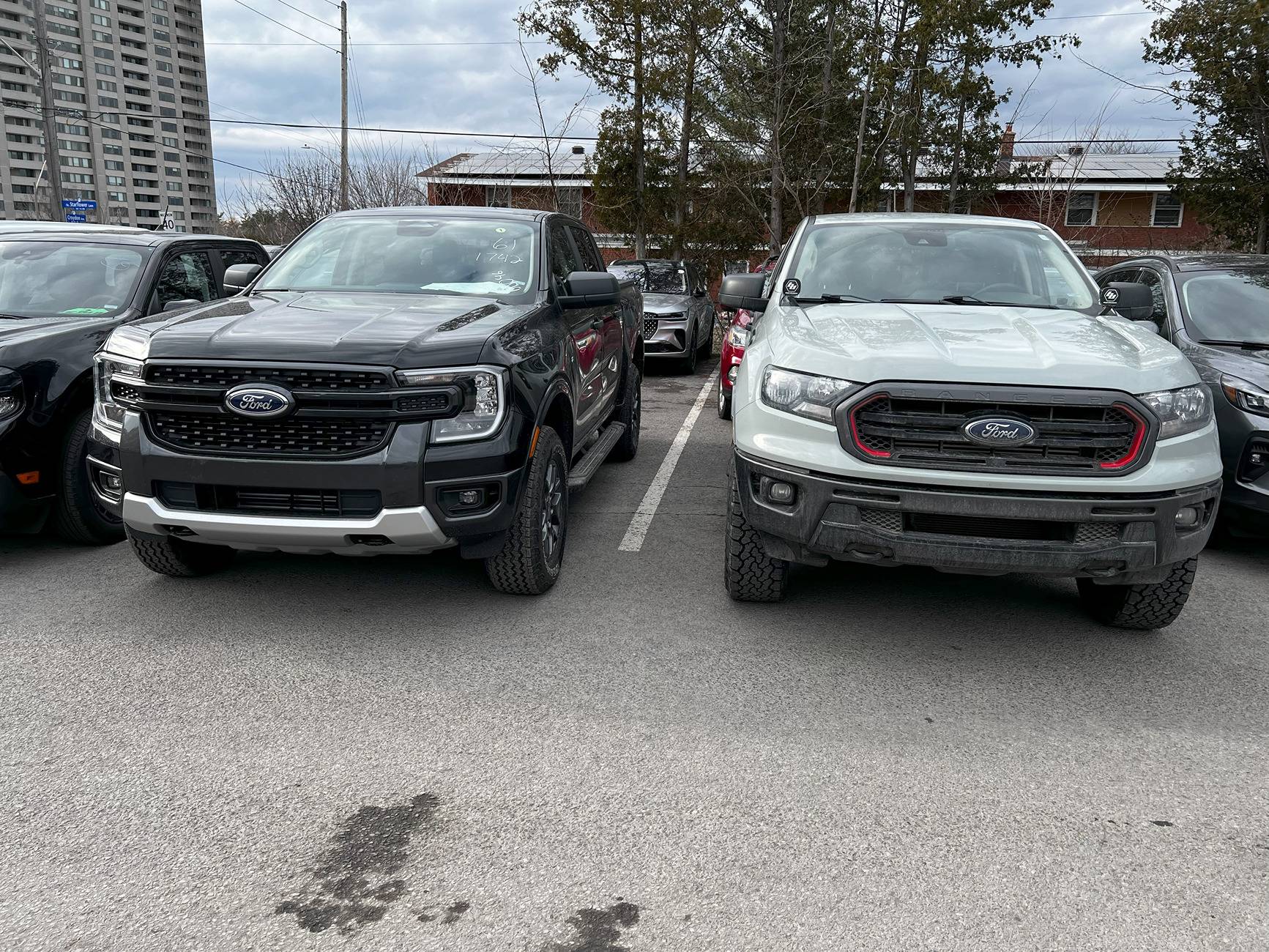 Ford Ranger 24 Ranger XLT vs 21 Ranger Tremor test18
