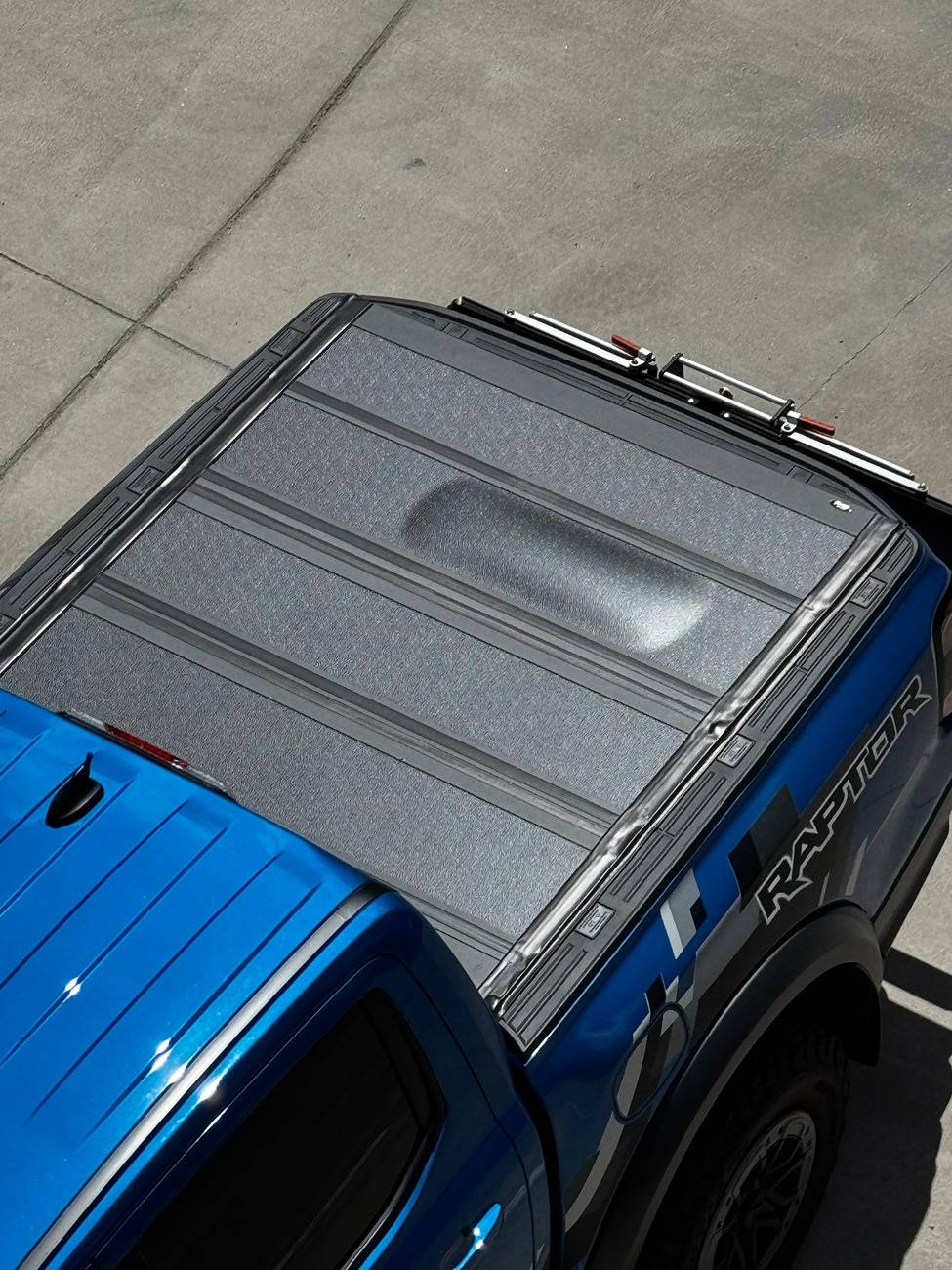Ford Ranger Leer Ford Hard Folding 4-Panel Bed Cover (Leer HF650M) already Bubbling. Top Bubblin