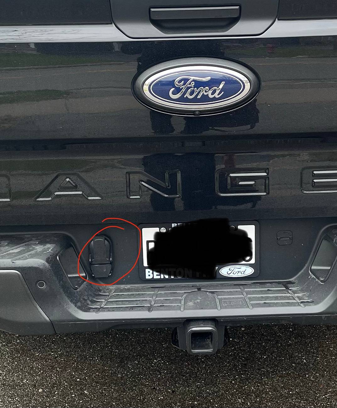 Ford Ranger Ford OEM Trailer Hitch wiring question truck bumper