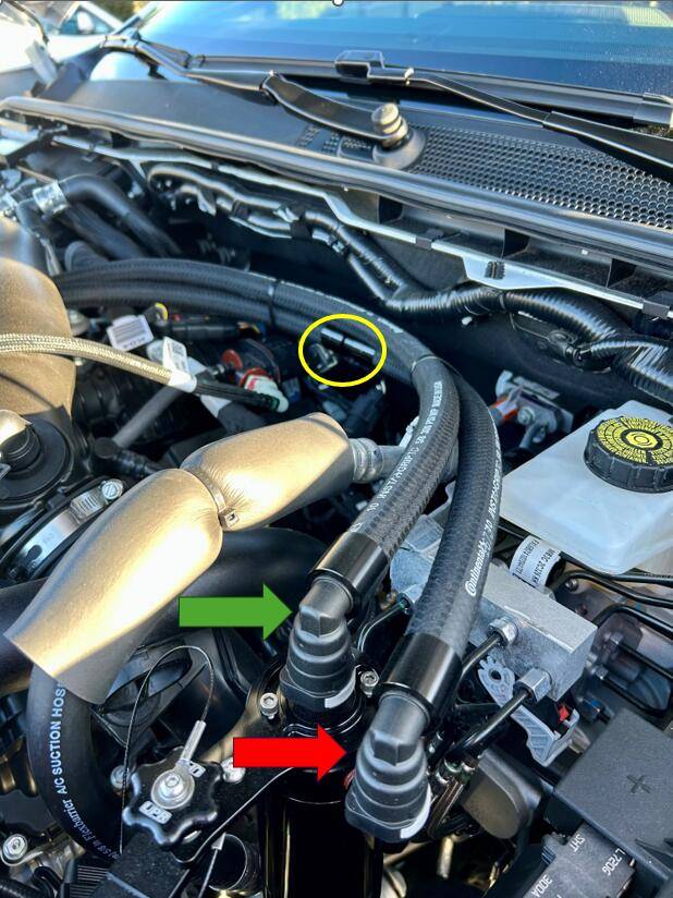 Ford Ranger UPR Catch Can issues - throwing errors PCV UPR1