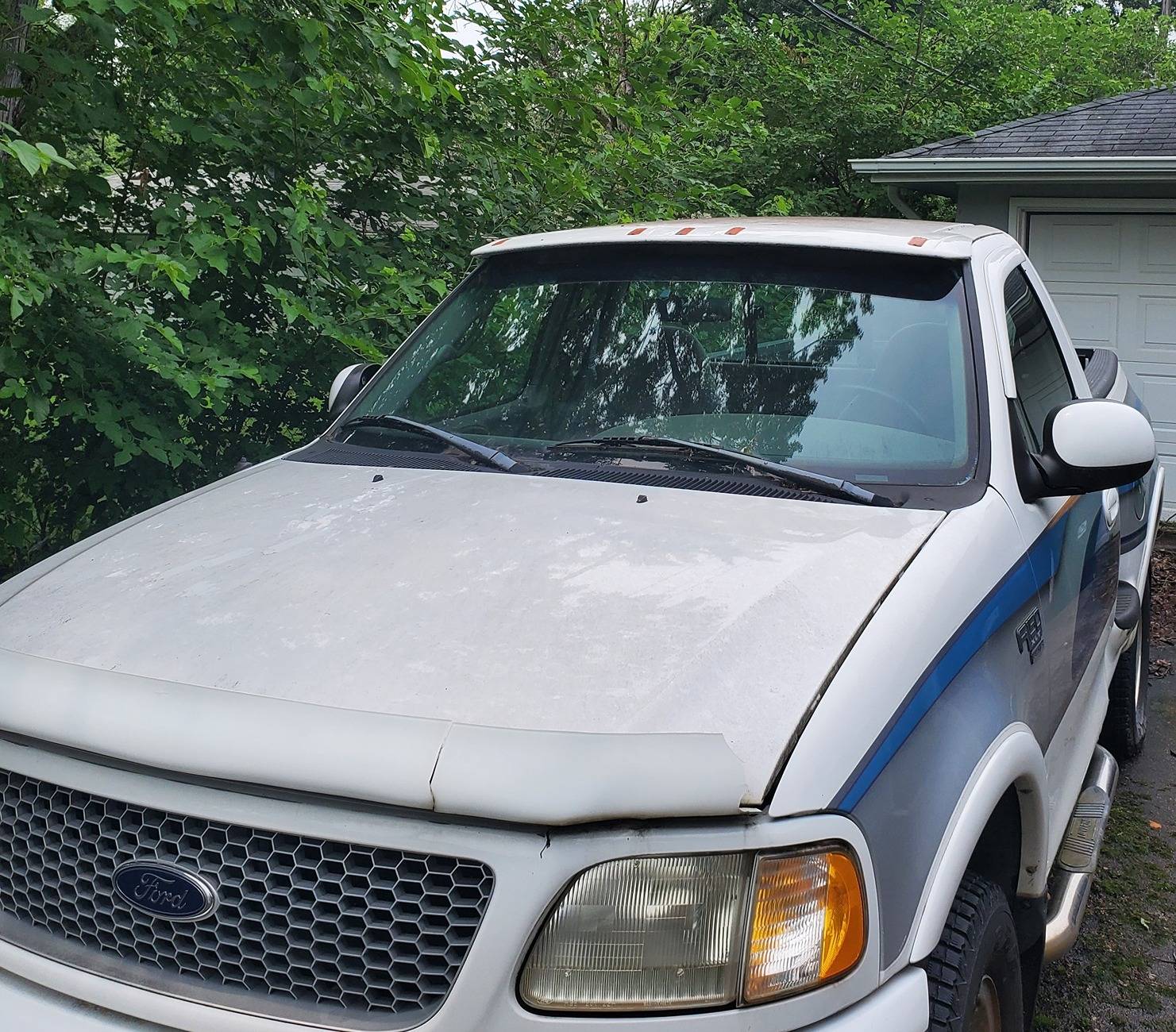 Ford Ranger Windshield Moon Visor with Clearance Lights for Ranger Raptor? Visor 1