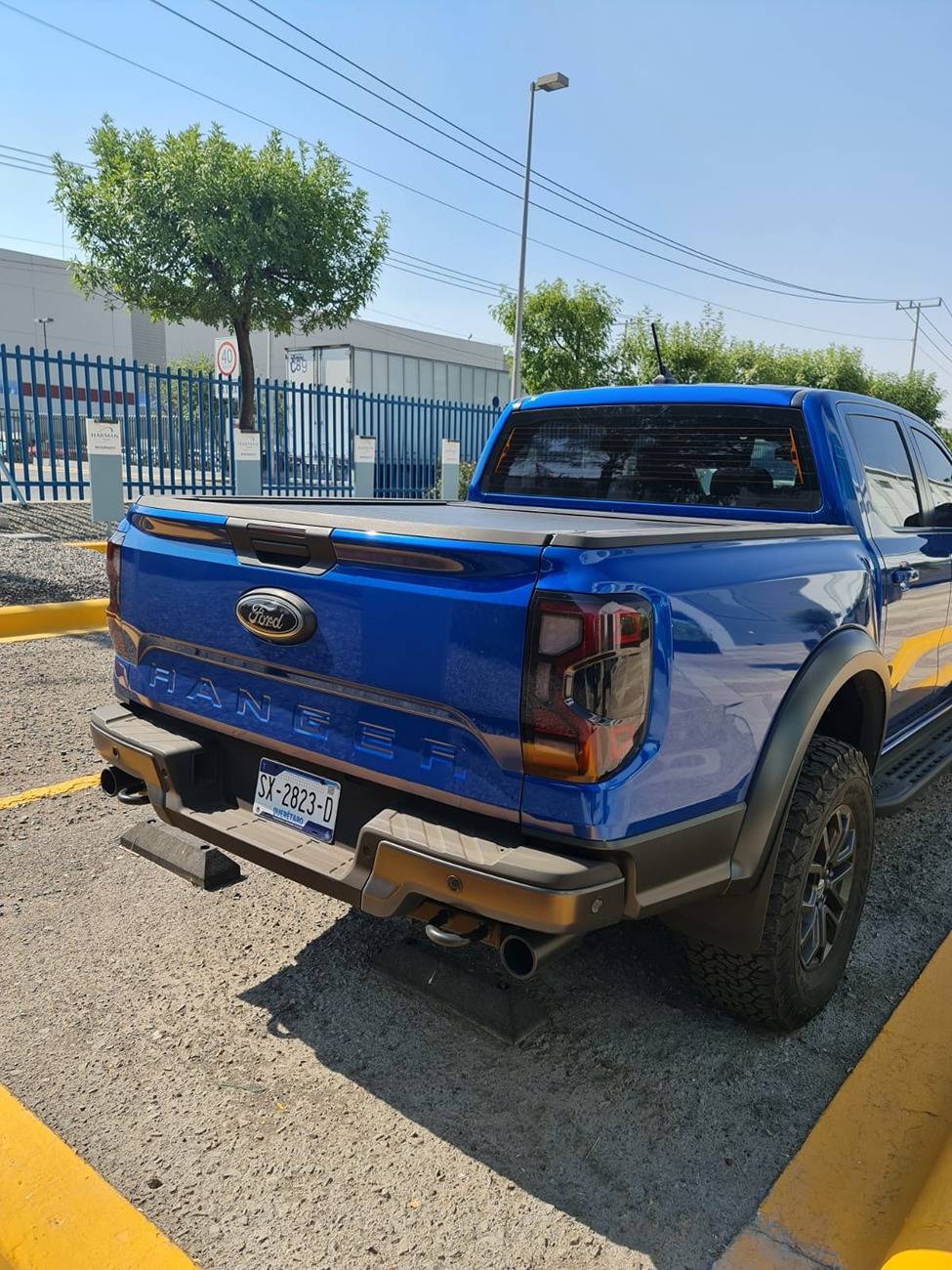 Ford Ranger Blacked out exhaust tips on Ranger Raptor w/ ceramic exhaust paint WhatsApp Image 2024-05-24 at 11.25.39 AM