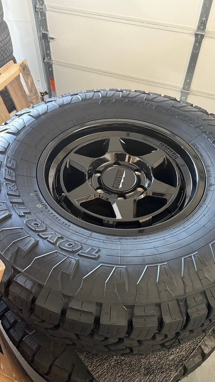 Ford Ranger Method mr708 beadgrip wheels with toyo opencountry tires wheel 1