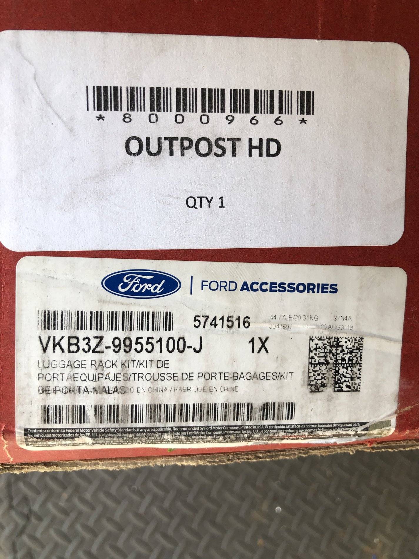 Ford Ranger Ranger305's Ranger Overland Build & Journal Yakima box 1