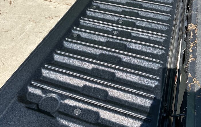 Ford Tailgate Liner installed