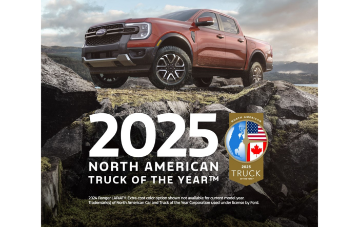 Ford Ranger Earns 2025 North American Truck of the Year