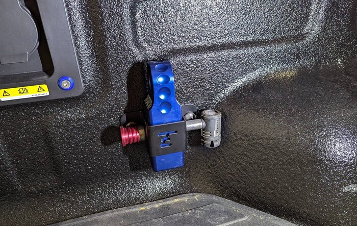 Receiver Shackle Custom Bed Mount