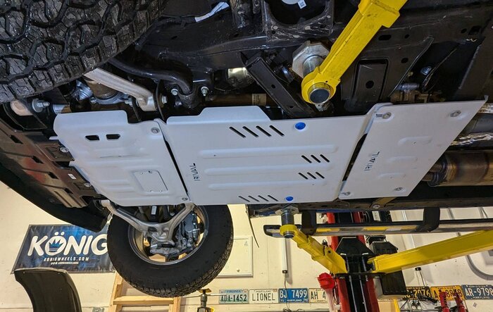 Rival 4x4 Transmission and T-Case Skid Install