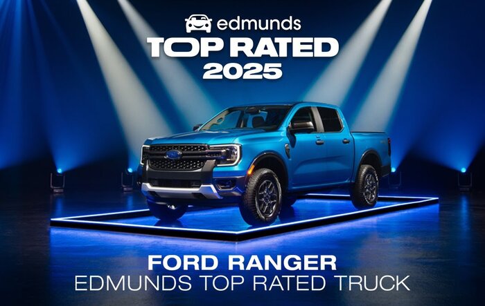 2025 Ranger Wins Edmunds Top Rated Truck Award For 2025