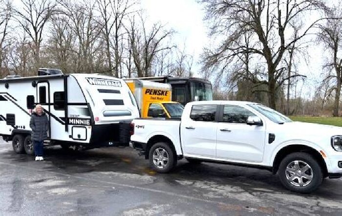 Ranger 2.3L Towing 4000+ lb. Winnebago Trailer -- pic & impression