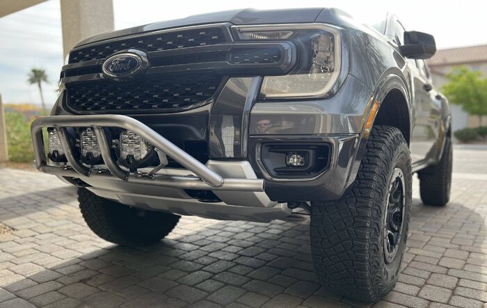 Prerunner bolt-on bumper fabricated DIY