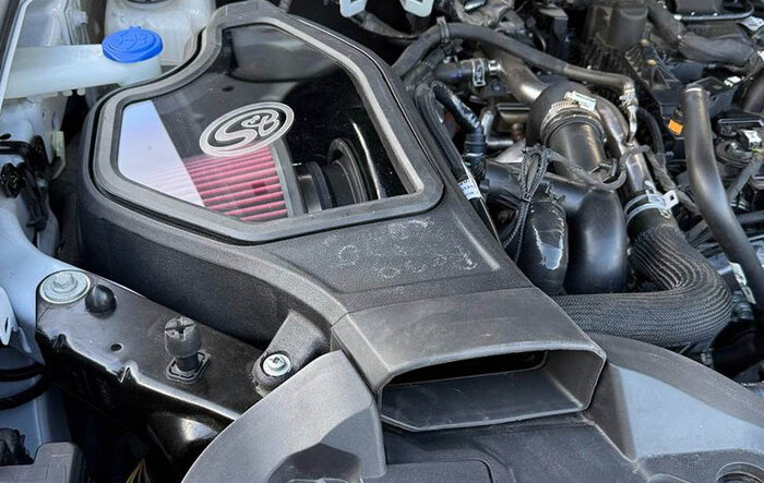 S&B Filters Cold Air Intake CAI for Ranger 2.3 EcoBoost - Installed