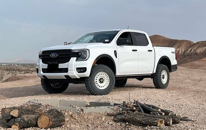 2024 Ranger STX broke man off-road build with Bronco steelies