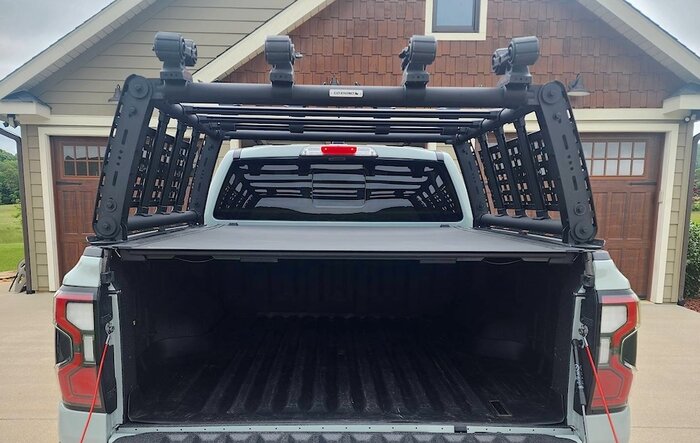 Go Rhino (RealTruck) Bed Rack Installation Project