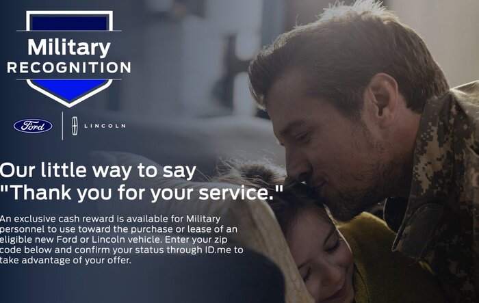 Ford Military Discount: $1,000 Cash Back for Veterans, Active Duty & Retired Military, and First Responders through 7/7/2025
