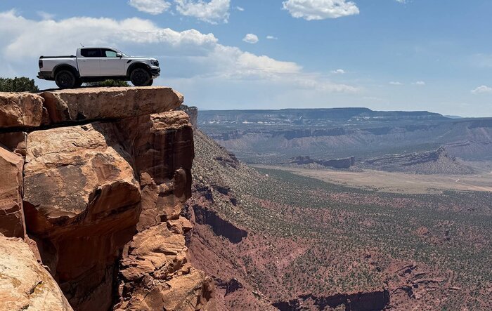 Ranger Raptor in Moab, Top of the World and Hells Revenge