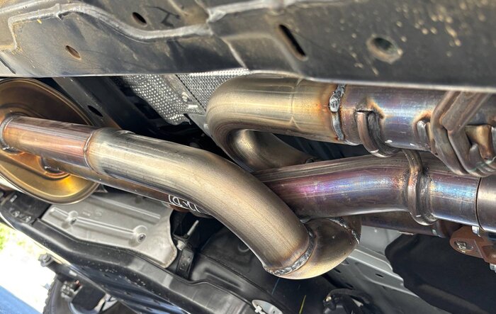 Equal Length Trombone Exhaust Mod Installed w/ Sound Clip Video