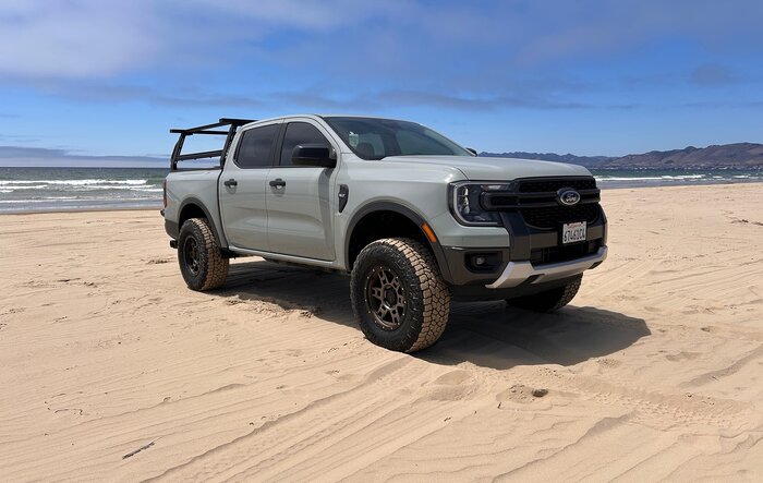 Cactus Grey 2024 Ranger XLT Build in CA