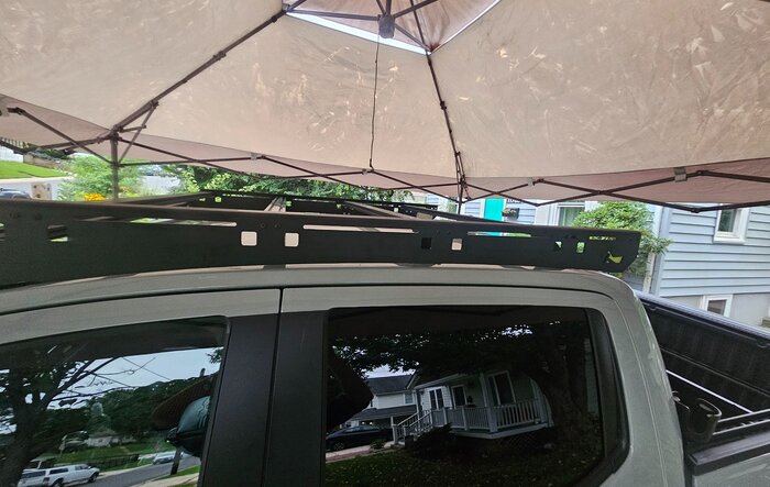 Trailrax roof rack installed. Initial thoughts.