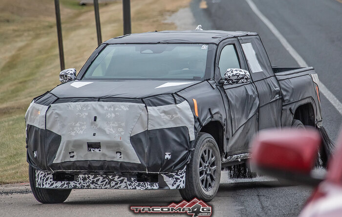 2024 Toyota Tacoma Spied Testing Production-Ready Body