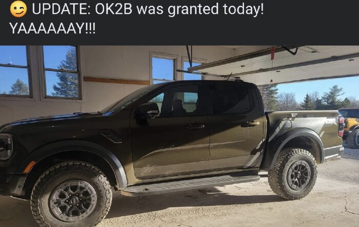 First Ranger Raptor Delivered in NA!?!?