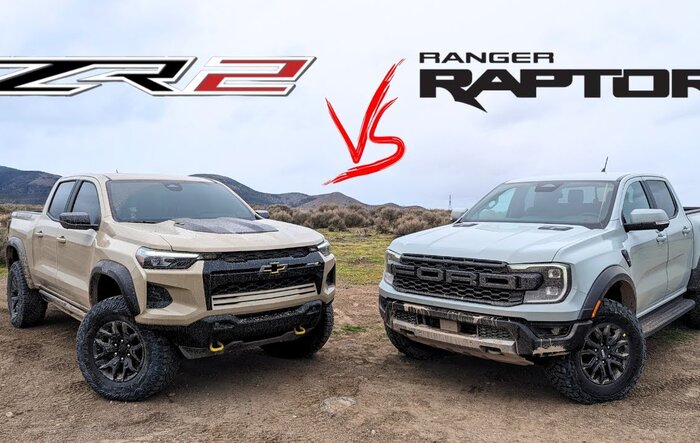 2024 Ranger Raptor vs Colorado ZR2 - Offroad Comparison