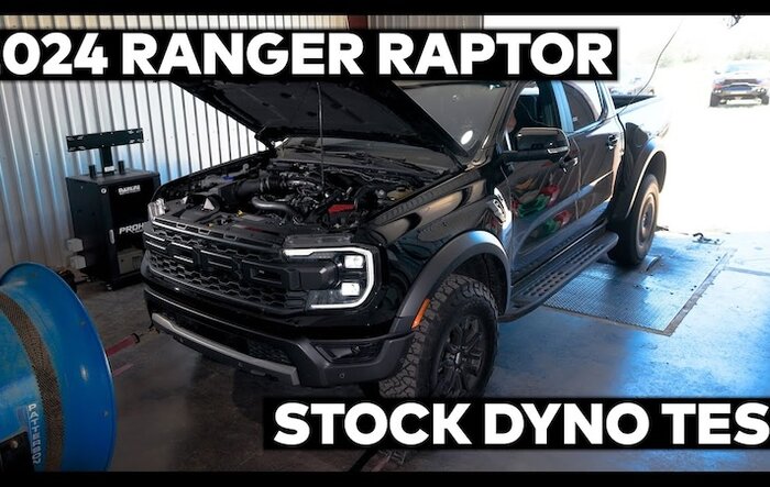 2024 Ranger Raptor Stock Dyno Test