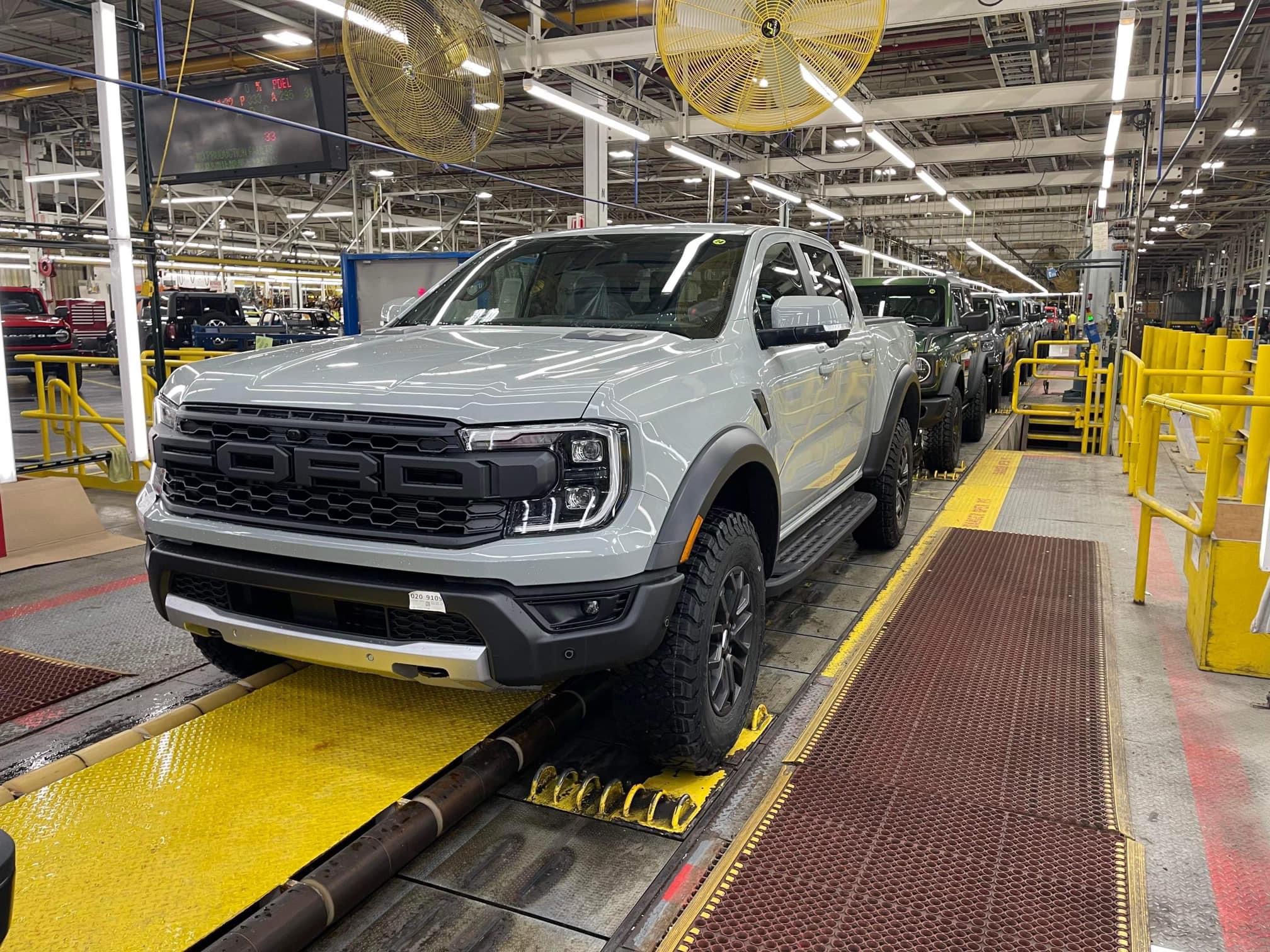 6th Gen 2024 Ranger Raptor rolling down MAP production line 📸