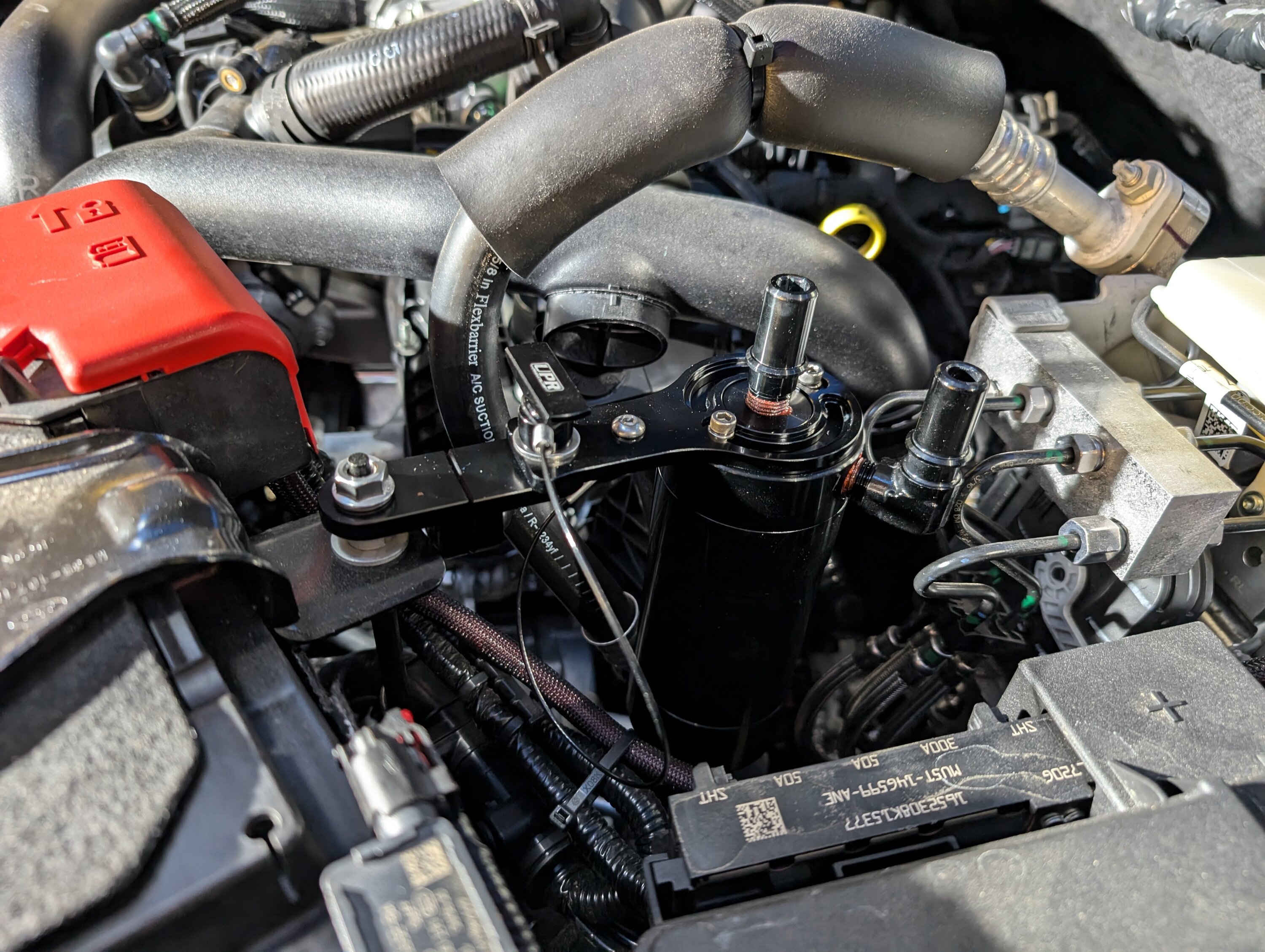 UPR single valve catch can installed on 2024 Ranger Raptor Ranger6G 2024+ Ranger & Raptor