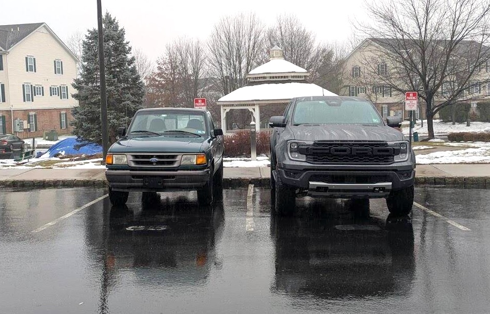 Size difference old Ranger vs. new | Ranger6G - 2024+ Ranger & Raptor ...